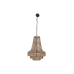 Candeeiro de teto Home ESPRIT Castanho Natural Madeira Metal 56,5 x 56,5 x 144 cm