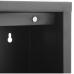 Shoe Rack Alexandra House Living Black 50 x 103 x 15 cm 3 drawers