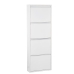 Sapateira Alexandra House Living Branco 50 x 136 x 15 cm 4 gavetas