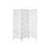 Paravent Home ESPRIT Blanc Bois de manguier Miroir 152 x 2 x 182 cm