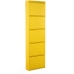 Scarpiera Alexandra House Living Giallo 50 x 170 x 15 cm 5 cassetti