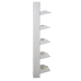 Shoe Rack Alexandra House Living White 50 x 170 x 15 cm 5 drawers