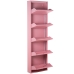 Sapateira Alexandra House Living Cor de Rosa 50 x 170 x 15 cm 5 gavetas