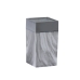 Toothbrush Holder Alexandra House Living Grey Acrylic Plastic 6 x 11 x 6 cm Marble