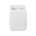 Portaspazzolini da Denti Alexandra House Living Bianco Acrilico Plastica 7 x 9 x 7 cm