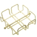 Porta-guardanapos de mesa Alexandra House Living Dourado Metal 21 x 7 x 21 cm