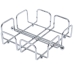 Servilletero de mesa Alexandra House Living Plateado Metal 21 x 7 x 21 cm