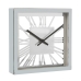 Horloge de table Alexandra House Living Argenté Verre 21 x 21 x 5 cm