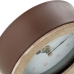 Orologio da Tavolo Alexandra House Living Marrone Beige Legno Metallo 14 x 16 x 5 cm