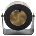 Table clock Alexandra House Living Black Golden Metal 14 x 14 x 8 cm