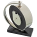 Horloge de table Alexandra House Living Noir Argenté Métal Marbre 20 x 16 x 5 cm