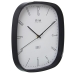 Reloj de Pared Alexandra House Living Blanco Negro Acrílico Plástico 30 x 30 x 4 cm