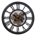 Reloj de Pared Alexandra House Living Negro Acrílico Plástico 51 x 8 x 51 cm