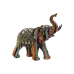 Figură Decorativă Home ESPRIT Multicolor Rășină Elefant 21,5 x 8,5 x 19,5 cm