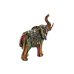 Figură Decorativă Home ESPRIT Multicolor Rășină Elefant 21,5 x 8,5 x 19,5 cm