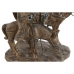 Decoratieve figuren Home ESPRIT Zilverkleurig Natuurlijk Hars 20,5 x 13 x 26 cm