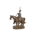 Decoratieve figuren Home ESPRIT Zilverkleurig Natuurlijk Hars 20,5 x 13 x 26 cm