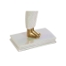 Decorative Figure Home ESPRIT White Golden Resin Oriental 34 x 6,5 x 33,5 cm