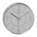 Horloge Murale Alexandra House Living Gris Argenté Aluminium 30 x 4 x 30 cm