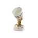 Decoratieve figuren Home ESPRIT Wit Gouden Hars Orientaals Egyptenaar 11 x 8,5 x 17 cm (2 Stuks)