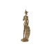 Decoratieve figuren Home ESPRIT Gouden Hars 10 x 10 x 37 cm