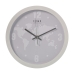 Reloj de Pared Alexandra House Living Blanco Acrílico Plástico Mapamundi 30 x 4 x 30 cm