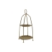 Fruteira Home ESPRIT Dourado Metal 36,5 x 36,5 x 61 cm