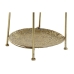 Fruteira Home ESPRIT Dourado Metal 36,5 x 36,5 x 61 cm