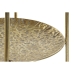 Fruteira Home ESPRIT Dourado Metal 39 x 39 x 86 cm