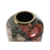 Vase Home ESPRIT Flerfarget Rosa Metall 25 x 25 x 69,3 cm