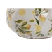 Vaso Home ESPRIT Amarelo Branco Castanho Grés Limão 21 x 20 x 16 cm