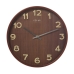 Horloge Murale Alexandra House Living Marron Noyer Bois 32 x 4 x 32 cm