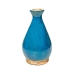 Blumenvase Romimex Blau aus Keramik 15 x 25 x 15 cm