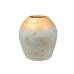 Blumenvase Romimex Blau Gold Terrakotta 25 x 40 x 25 cm