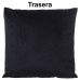 Cushion Alexandra House Living Cream Textile 45 x 45 cm Velvet