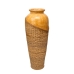 Vaso Romimex Castanho Rotim Terracota 30 x 100 x 30 cm