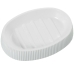 Podstavek za milo Alexandra House Living Bela akrilen Plastika 13 x 2 x 9 cm