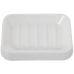 Soap dish Alexandra House Living White Acrylic Plastic 13 x 2 x 9 cm