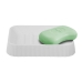 Soap dish Alexandra House Living White Acrylic Plastic 13 x 2 x 9 cm