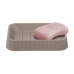 Porte-savon Alexandra House Living Svijetlo smeđi Akril Plastika 13 x 2 x 9 cm