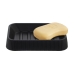 Soap dish Alexandra House Living Black Acrylic Plastic 13 x 2 x 9 cm