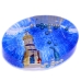 Porte-savon Alexandra House Living Bleu Acrylique Plastique Phare 14 x 4 x 10 cm