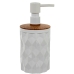 Dispenser di Sapone Alexandra House Living Bianco Plastica 450 ml 8 x 19 x 8 cm