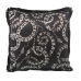 Cuscino Alexandra House Living Nero Tessile Serpente 45 x 45 cm