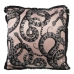 Almofada Alexandra House Living Preto Cor de Rosa Têxtil Serpente 45 x 45 cm