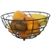 Fruit Bowl Alexandra House Living Black Metal 24 x 12 x 24 cm