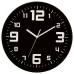 Reloj de Pared 5five Simply Smart Negro Polipropileno Ø 30 cm