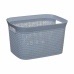 Cesto per i Panni Sporchi 5five Simply Smart Grigio polipropilene 25 L 41,5 x 31,2 x 25,7 cm