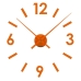 Wall Clock Versa polypropylene (4 x 21,5 x 62 cm)