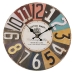 Reloj de Pared Versa Chateau Metal (5 x 28 x 28 cm)